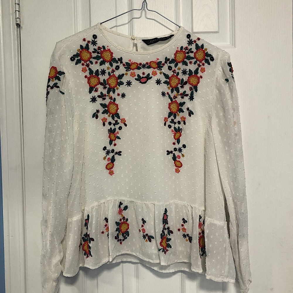 Zara Floral Top